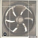 TOSHIBA Bathroom Ventilating Fan 20 cm Privacy Grid Brown VRH20S1N