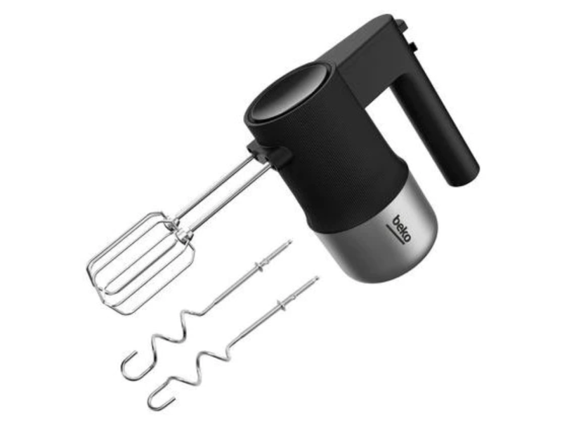 BEKO Hand Mixer 500 Watt 4 Speeds Black HMM 81504 BX