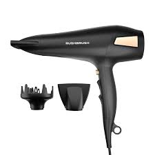 Rush Brush D2 PRO Hair Dryer 2500W Black